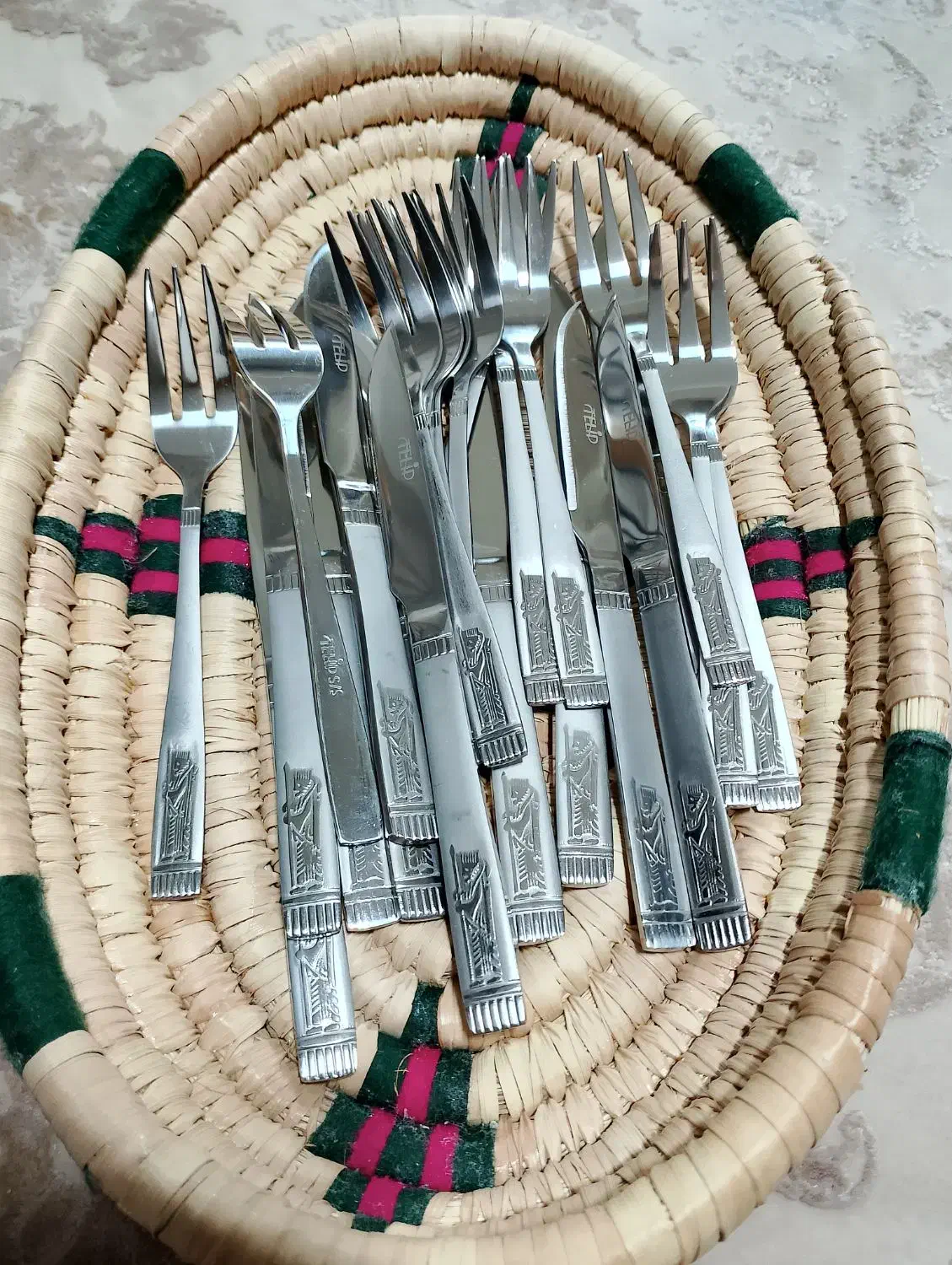 کارد و چنگال استیل|ظروف سرو و پذیرایی|اصفهان, زهران|دیوار