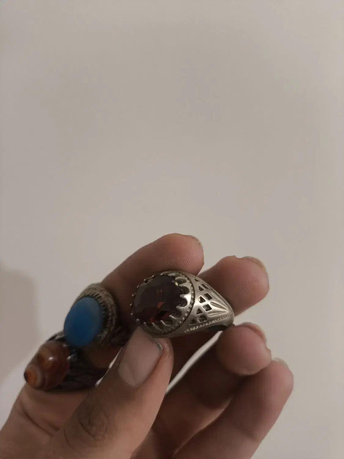 سه عدد انگشتر|کلکسیون اشیاء عتیقه|اصفهان, ناژوان|دیوار