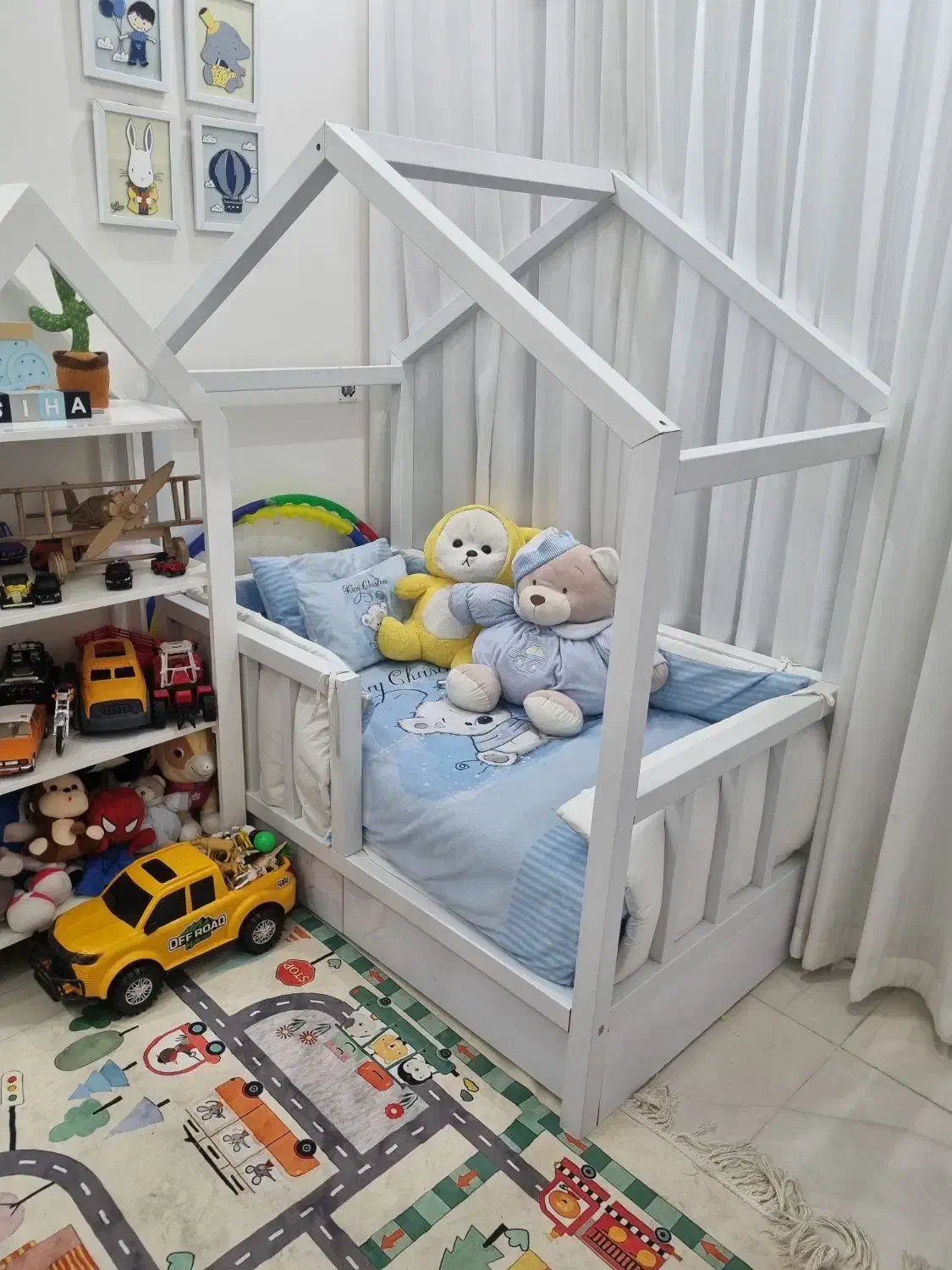 تخت کودک|اسباب و اثاث بچه|رباط‌کریم, رباط‌کریم|دیوار