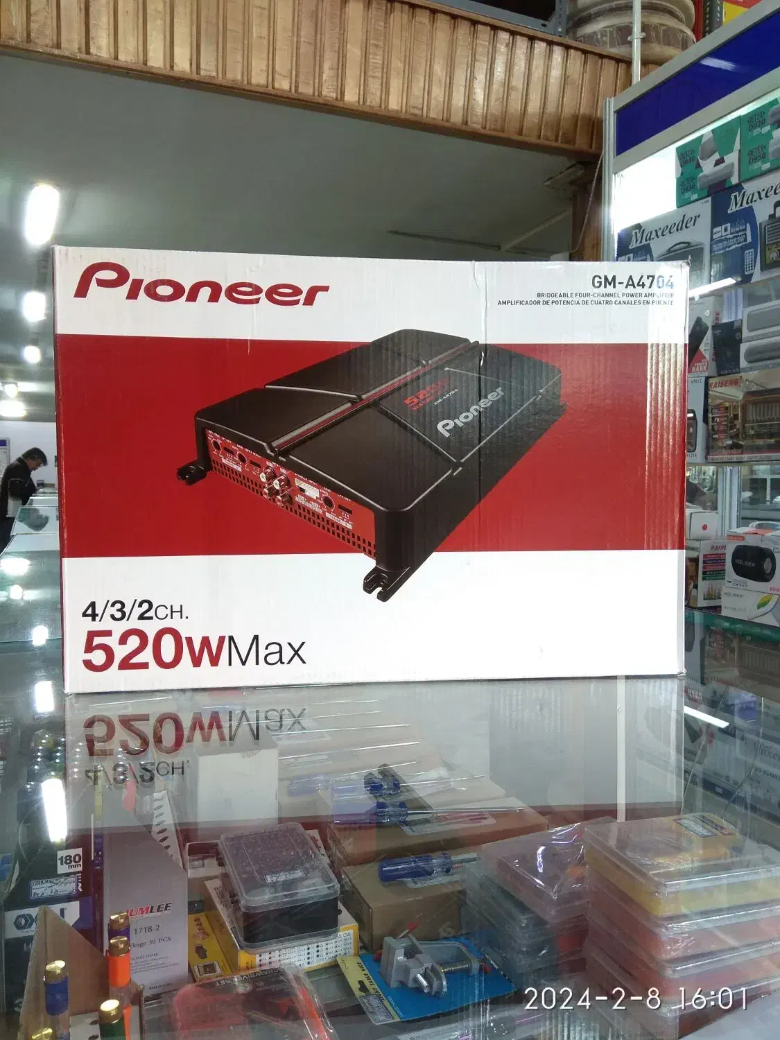 آمپ pioneer 4 کانال|حراج|سنندج, |دیوار