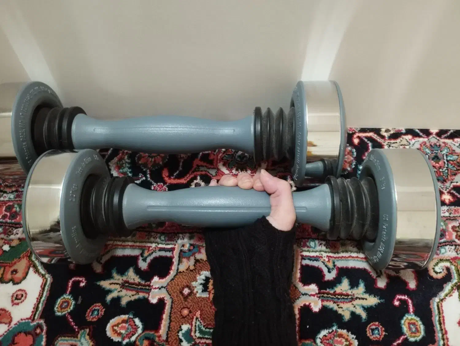 دمبل ورزشی نووزیبا|تجهیزات ورزشی|باسمنج, |دیوار