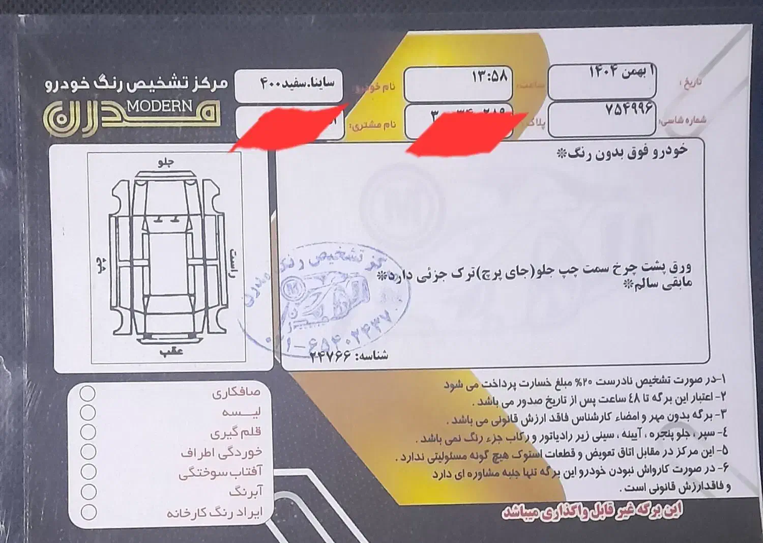 کارمندی در حد خشک|خودرو سواری و وانت|اندیشه, اندیشه فاز ۱|دیوار