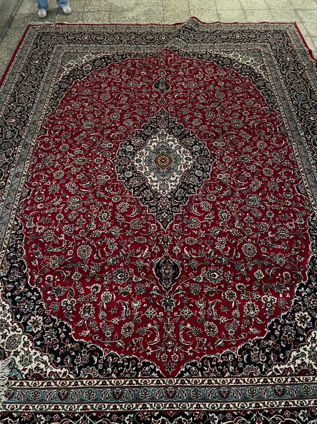 فرش ۱۲ متری کاشان|فرش|گرگان, |دیوار