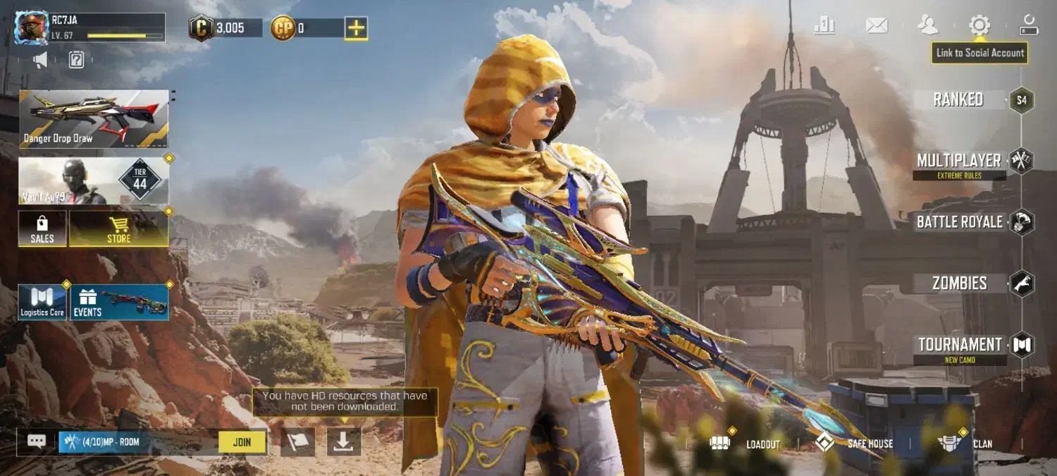 اکانت کالاف دیوتی 6لجندری|کنسول، بازی ویدئویی و آنلاین|قم, علی آباد سعدگان|دیوار