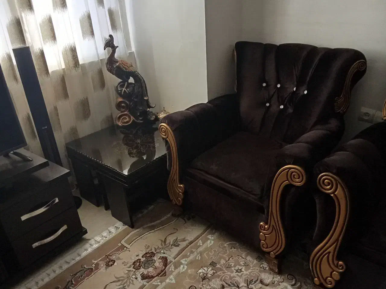 مبل راحتی ۷ نفره|مبلمان خانگی و میز عسلی|محمدیه-قزوین, |دیوار