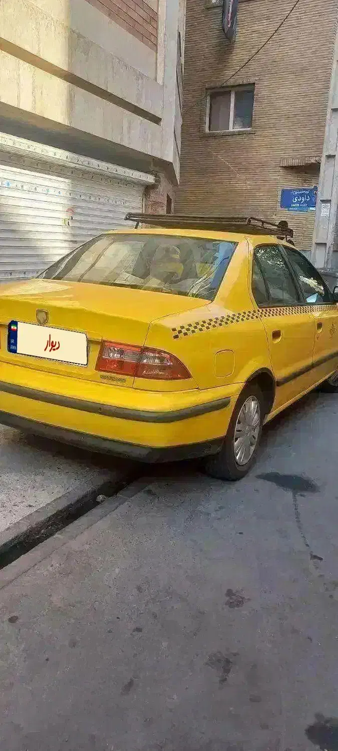 تاکسی سمند ۱۳۹۳ EF7 دوگانه سوز|خودرو سواری و وانت|تهران, هاشمآباد|دیوار