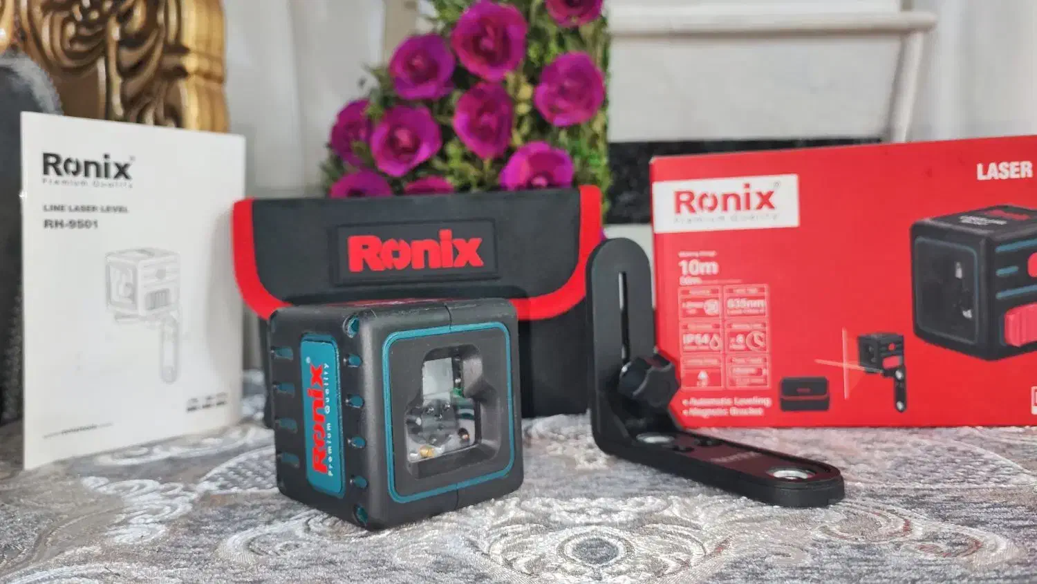 تراز لیزری رونیکس|ابزارآلات|کاشان, رسالت|دیوار