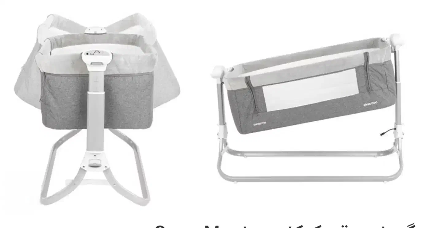 گهواره برقی کنار مادر کیکابو|تخت و صندلی بچه|هشتگرد, شهرک ولیعصر (مصلی)|دیوار