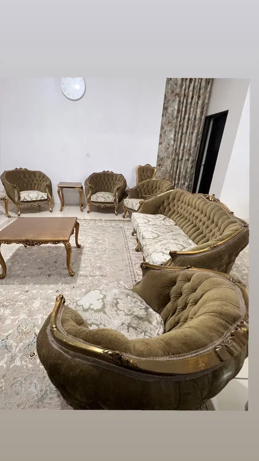 مبل ۹نفره|مبلمان خانگی و میز عسلی|جیرفت, |دیوار