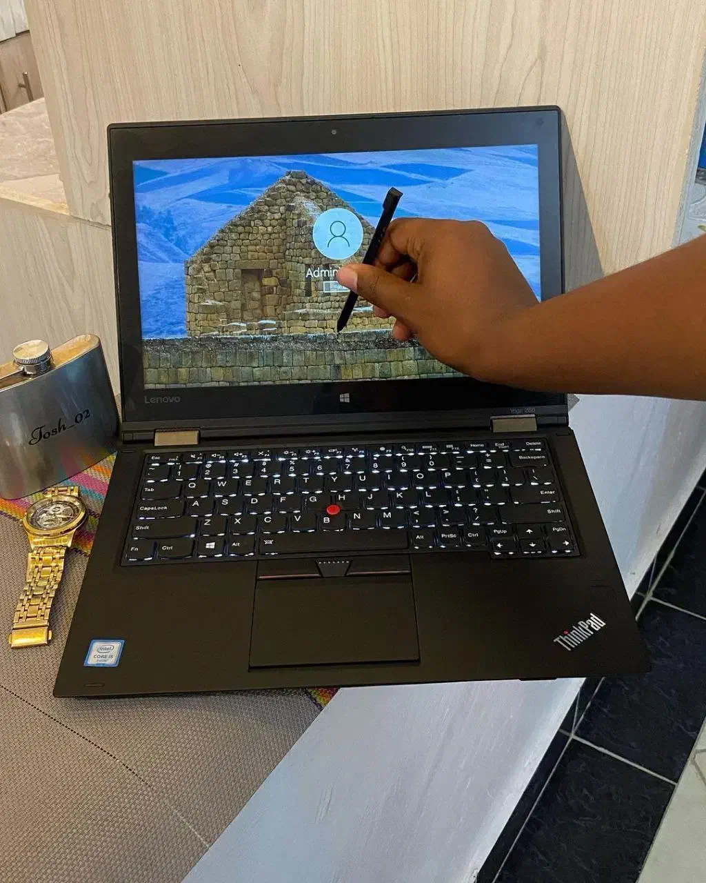 لپ تاپ لنوو کربن یوگا X360 با قلم و ماژول سیمکارت|رایانه همراه|تهران, پونک|دیوار