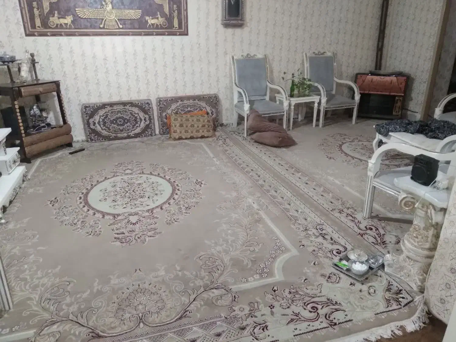 حیاط دربست شمالی نما سنگ از چهل متری منزل دوم|اجارهٔ خانه و ویلا|سبزوار, جوادیه غربی|دیوار