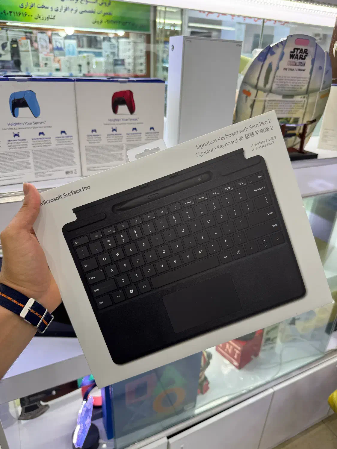 سورفیس پرو ۹ همراه داکت کیبرد و قلم و محافظ|رایانه همراه|اهواز, نادری|دیوار