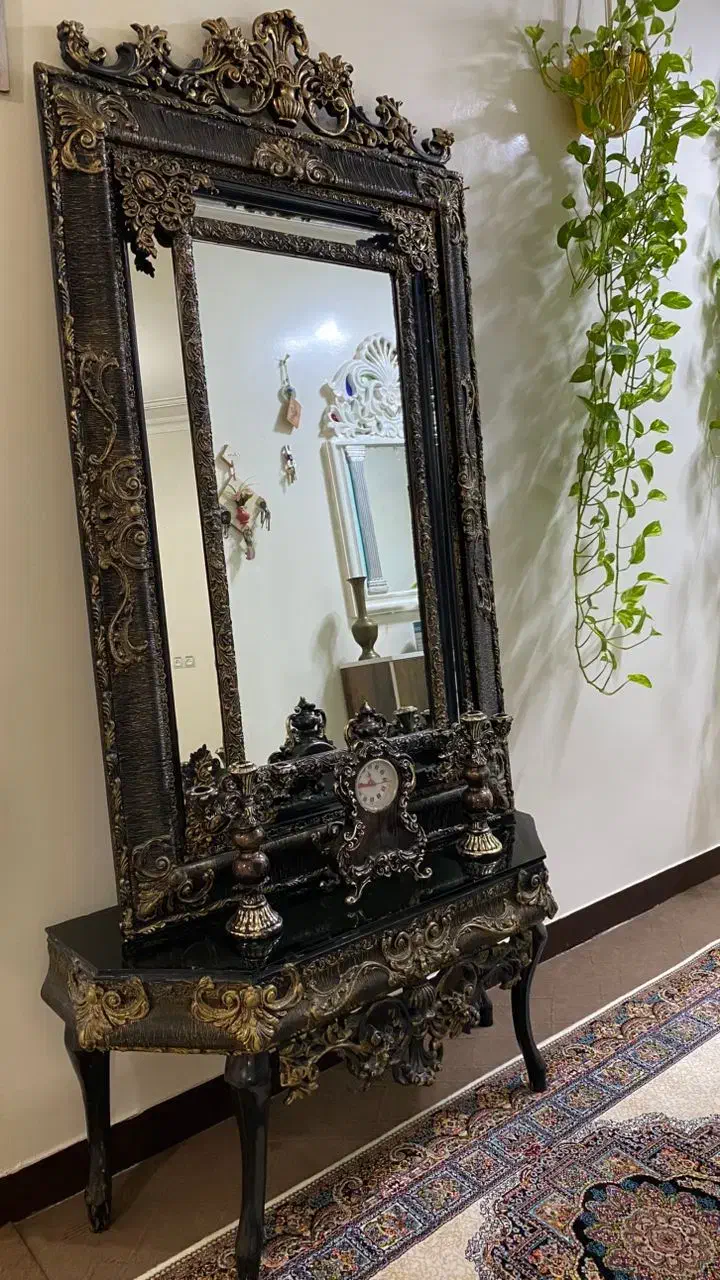 آینه|بوفه، ویترین، کنسول|ایذه, |دیوار