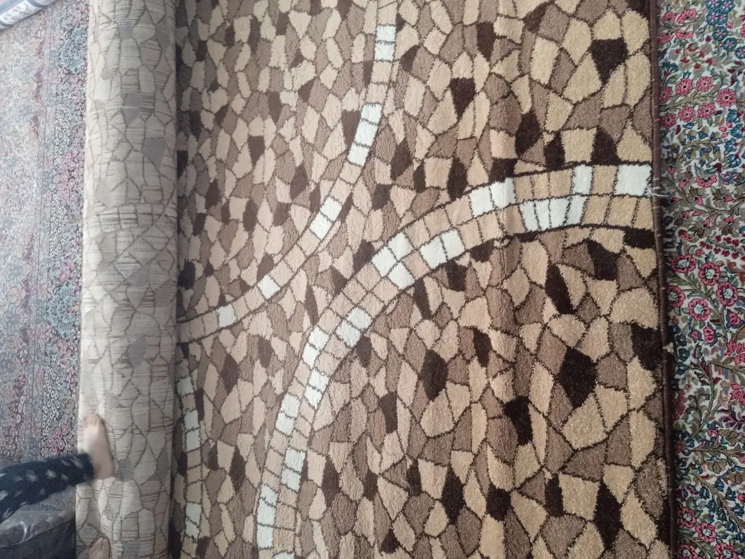 گلیم قالی۱۲متری|گلیم، جاجیم، گبه|رفسنجان, |دیوار