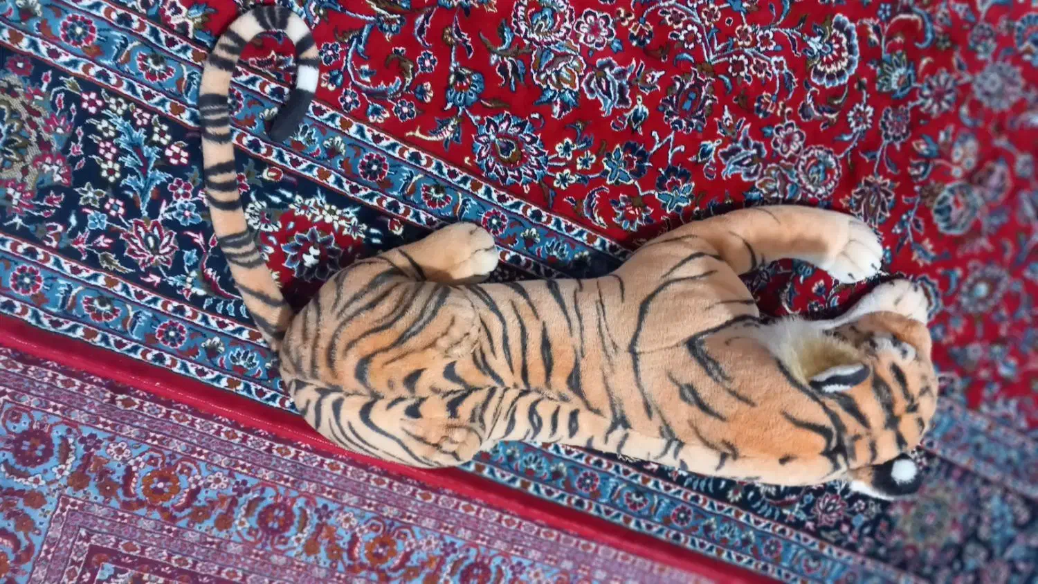 عروسک ببر|اسباب‌بازی بچه|قرچک, پویینک|دیوار