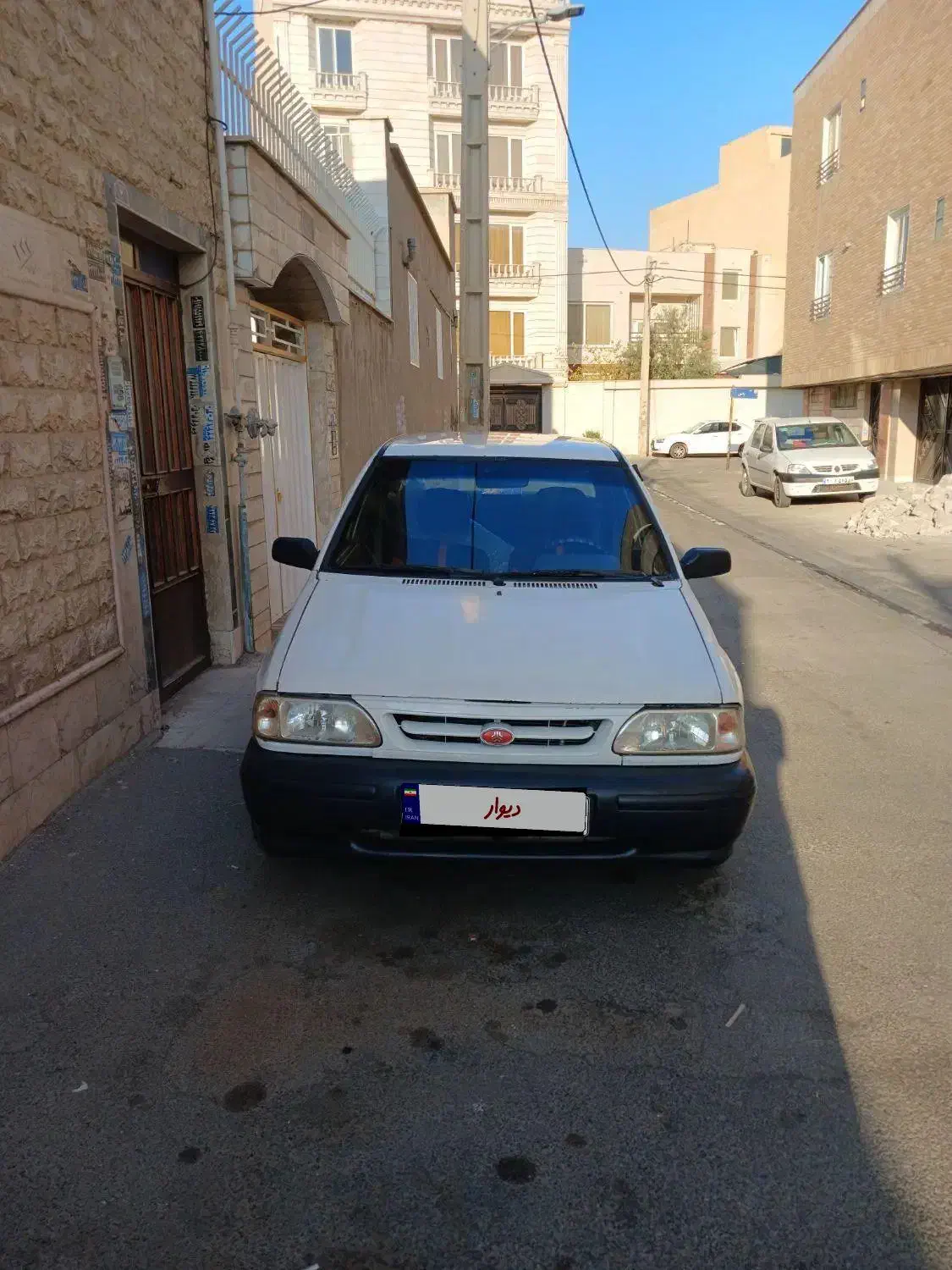 پراید سفید ۸۲|خودرو سواری و وانت|ساوه, |دیوار