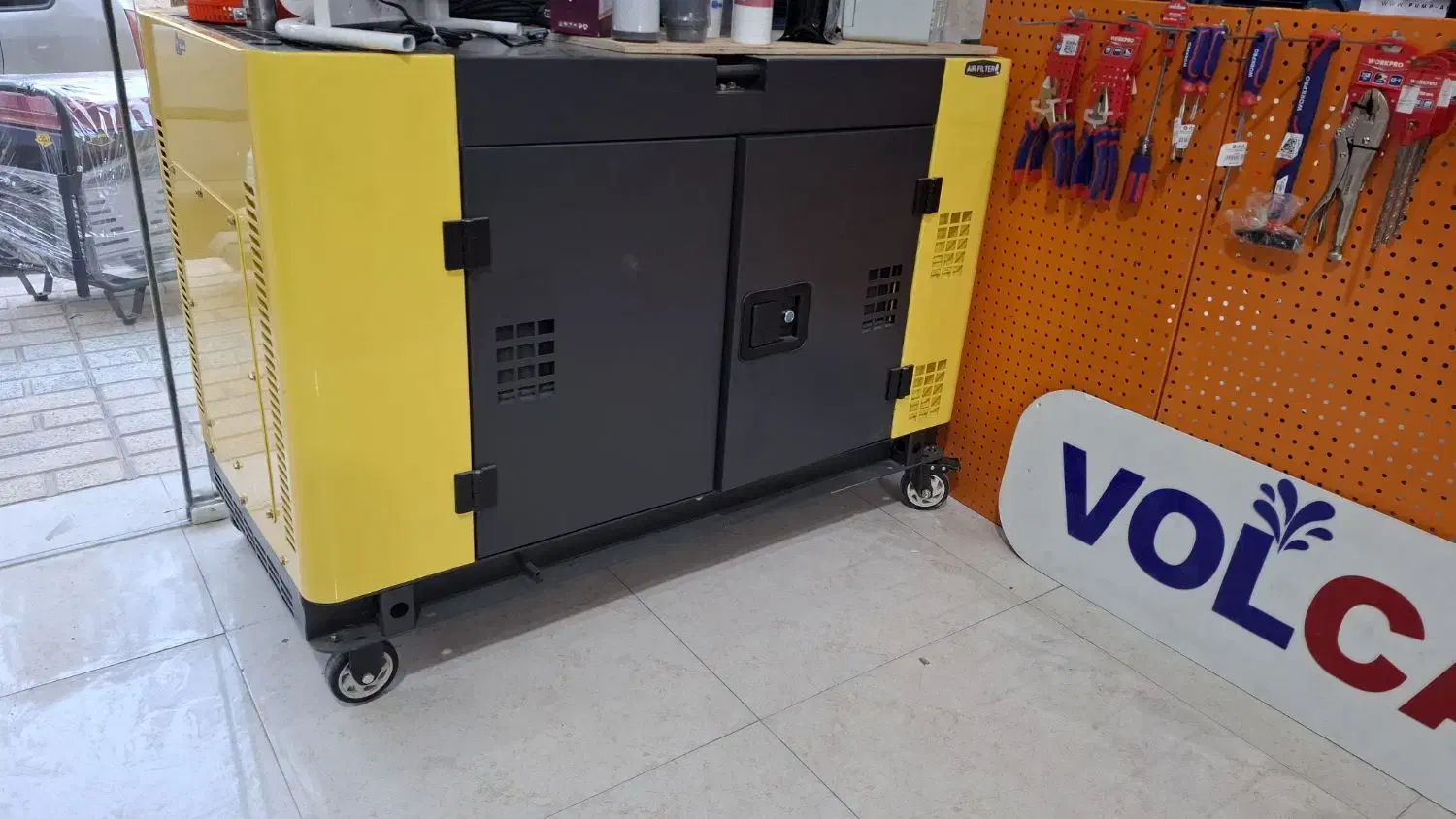 موتور برق و دیزل ژنراتور 3فاز سوپر سایلنت|ماشین‌آلات صنعتی|گرمدره, |دیوار