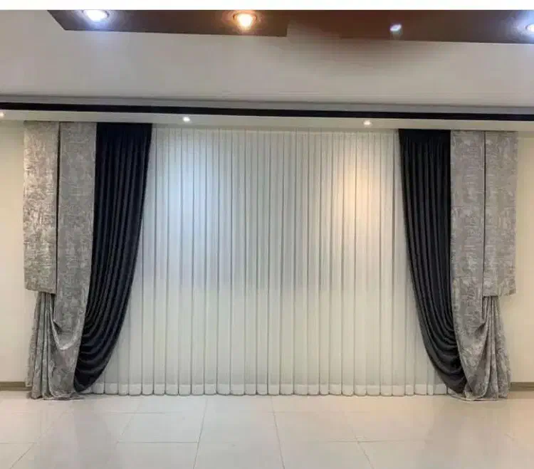 دوخت انواع پرده پلیسه و مینیمال و پانچ|پرده، رانر، رومیزی|رفسنجان, |دیوار