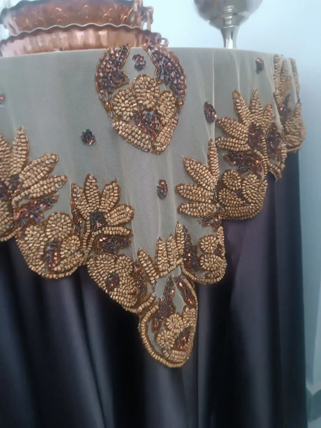 فروش میز گرد کامل|پرده، رانر، رومیزی|میانه, |دیوار