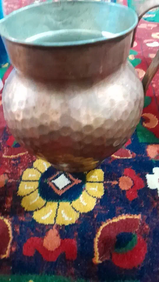 دوعدد پارچ مسی|ظروف سرو و پذیرایی|خرم‌آباد, |دیوار