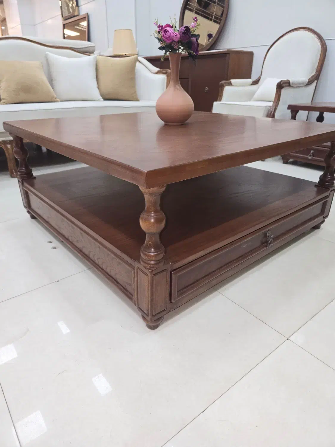 میز جلو مبلی و عسلی|مبلمان خانگی و میز عسلی|زنجان, |دیوار