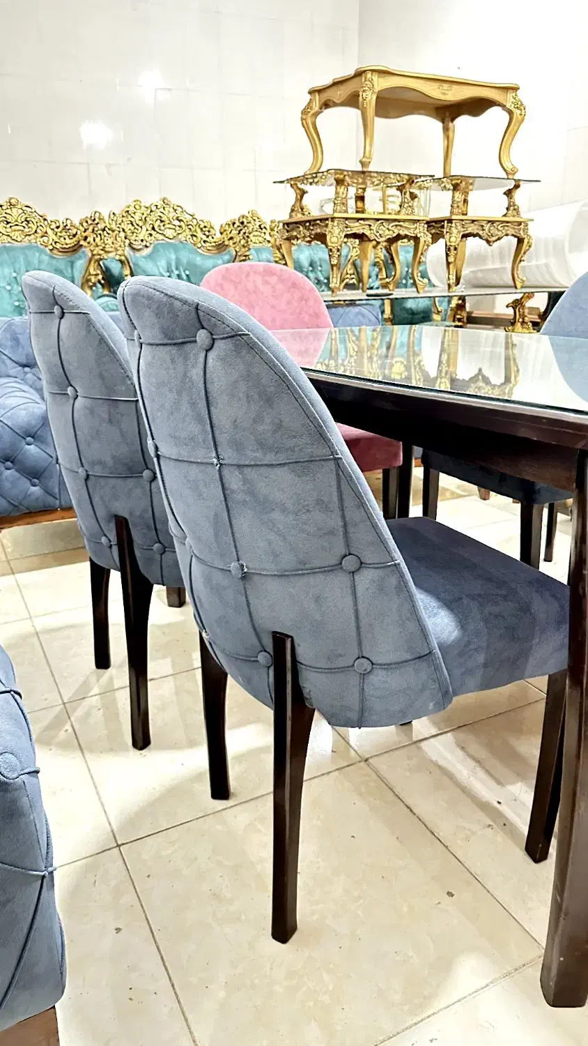 دو سرویس نهارخوری غذا خوری درحد نو شش نفره|میز و صندلی غذاخوری|کرمانشاه, |دیوار