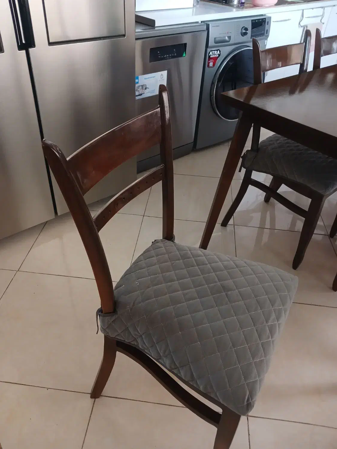 نهار خوری ۶ نفره|میز و صندلی غذاخوری|مشهد, آیت الله کاشانی|دیوار