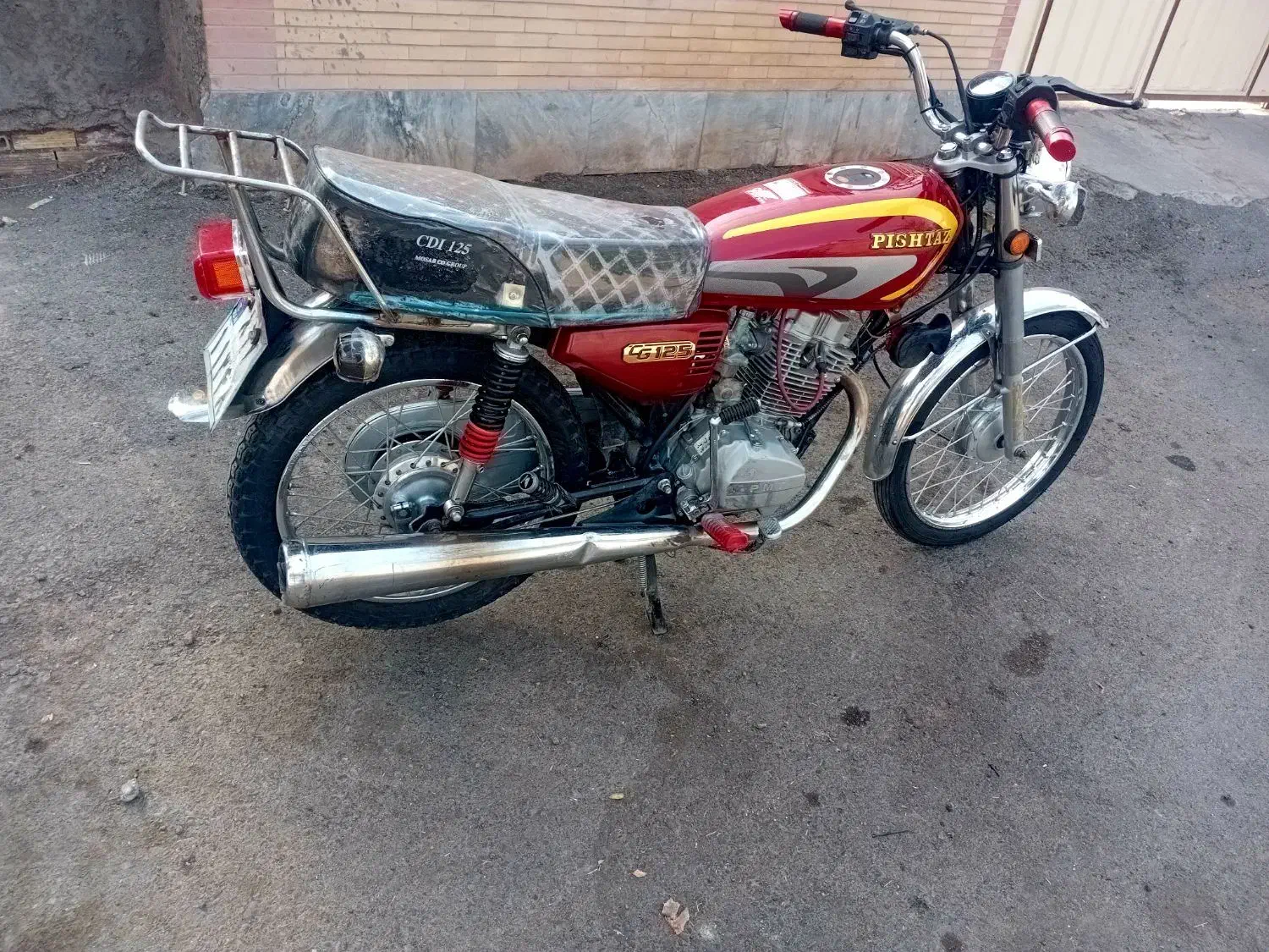 موتور ۲۰۰فروش فوری|موتورسیکلت|بم, |دیوار