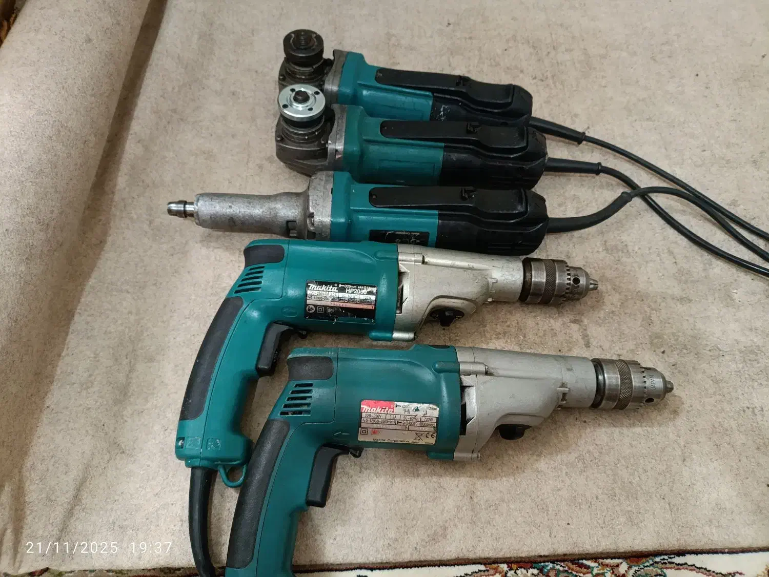 دریل و مینی فرز و سنگ انگشتی ماکیتا|ابزارآلات|تهران, خزانه|دیوار