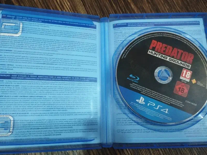 دیسک بازی Predator برای ps4|کنسول، بازی ویدئویی و آنلاین|بوشهر, |دیوار