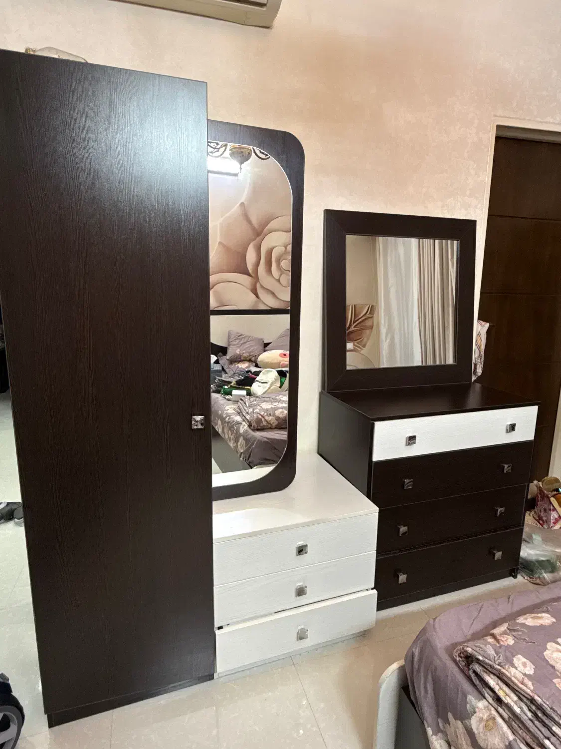 ست تخت خواب و اتاق|تخت و سرویس خواب|یزد, |دیوار