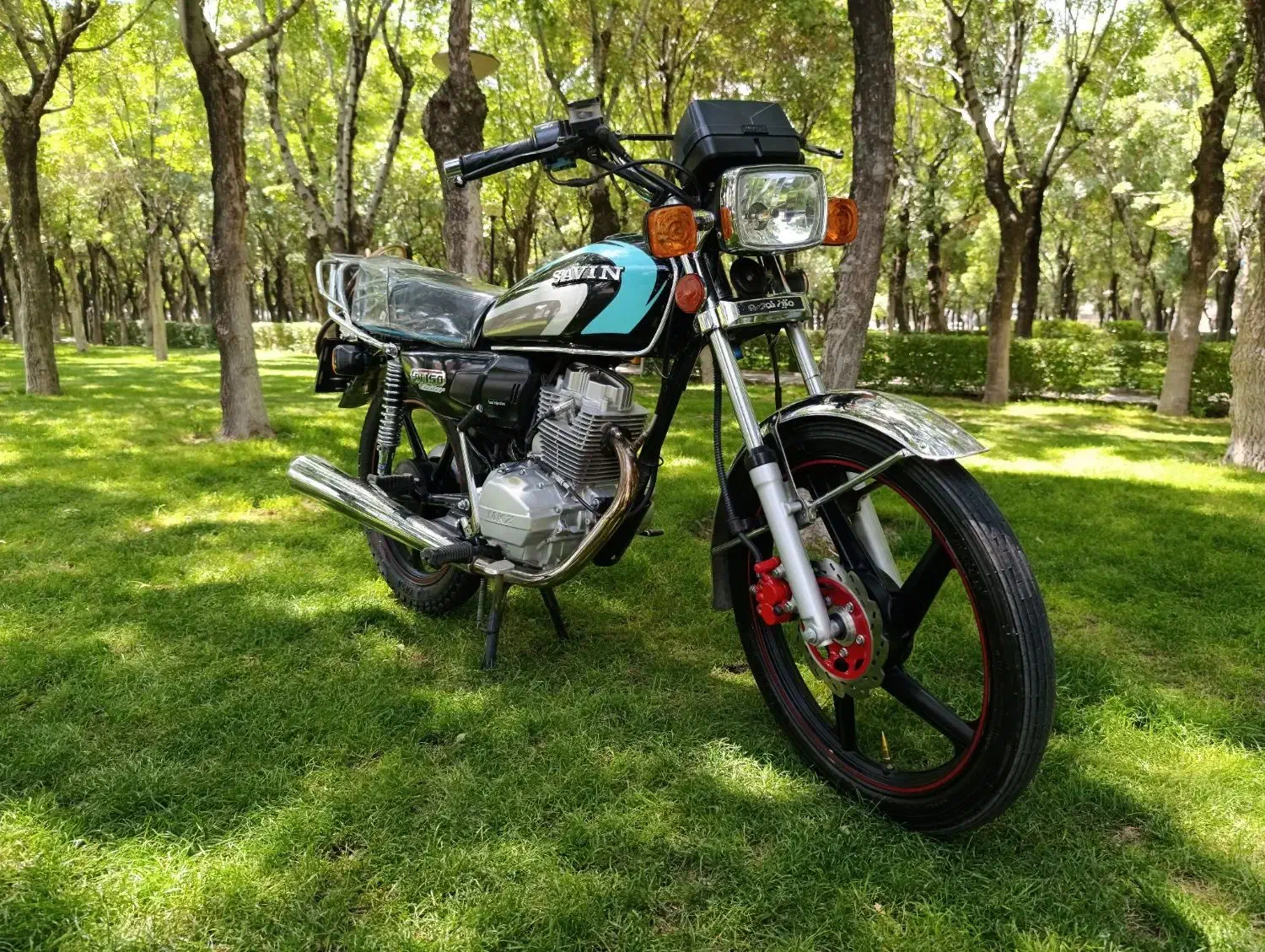 موتور ساوین 150|موتورسیکلت|اراک, |دیوار