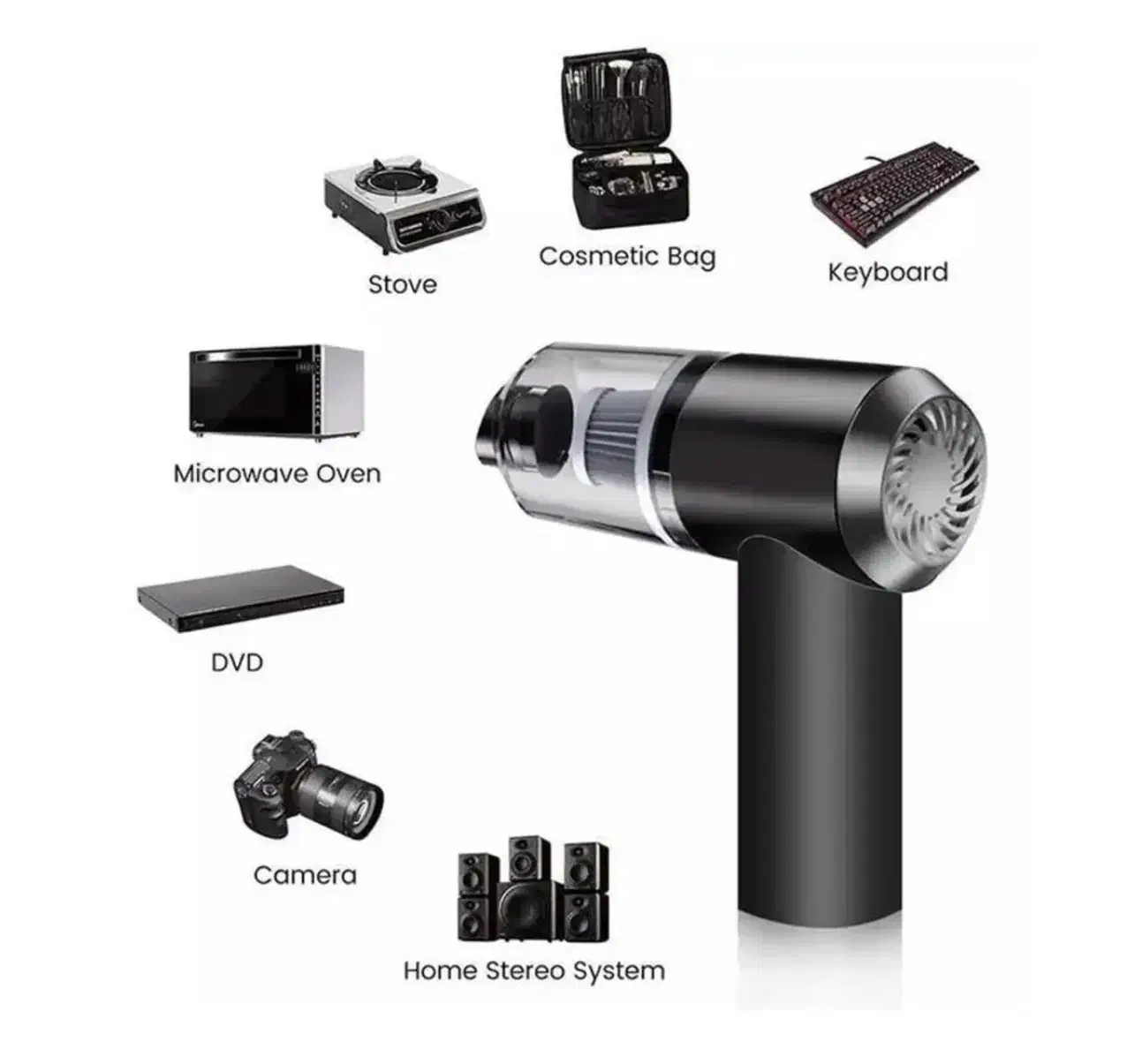 جت فن و جارو شارژی تفنگی|جاروبرقی، جارو شارژی، بخارشو|اصفهان, شاهد|دیوار