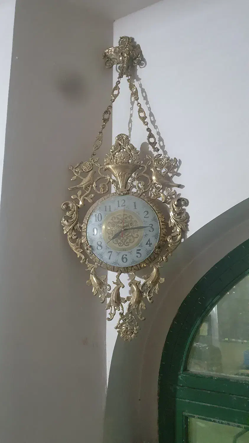 ساعت دیواری برنجی|ساعت دیواری و تزئینی|تهران, ایوانک|دیوار