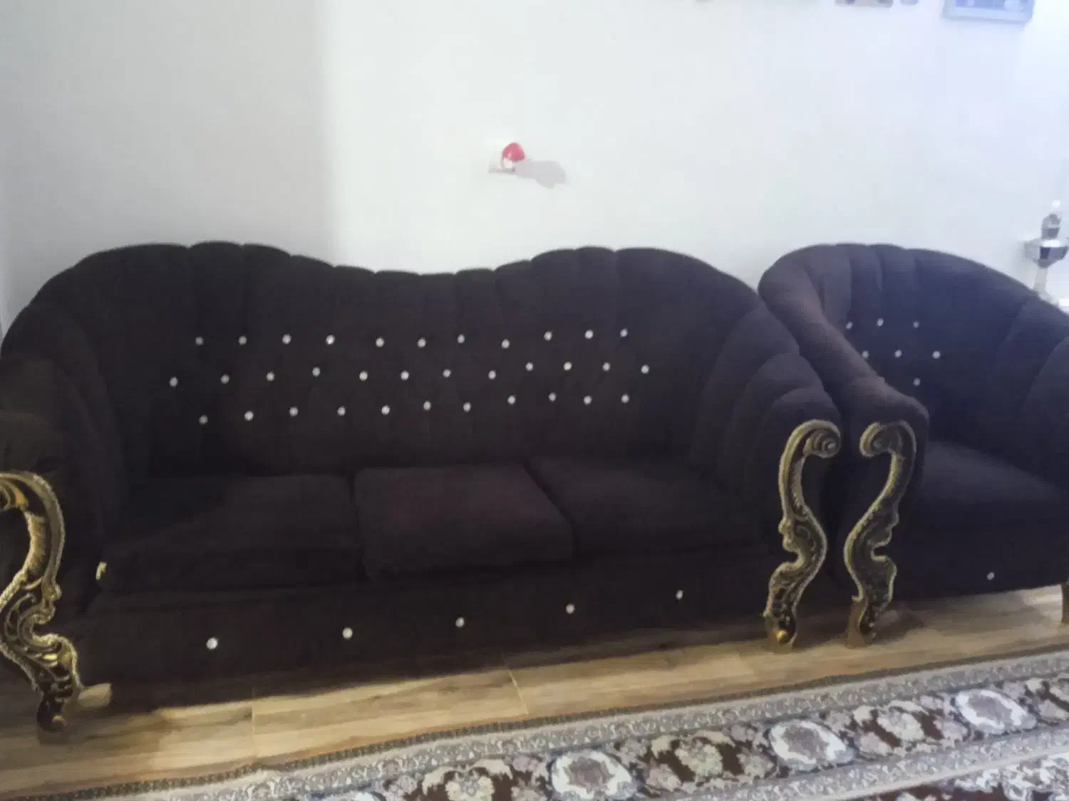 مبل۷نفره|مبلمان خانگی و میز عسلی|محمدیه-قزوین, |دیوار