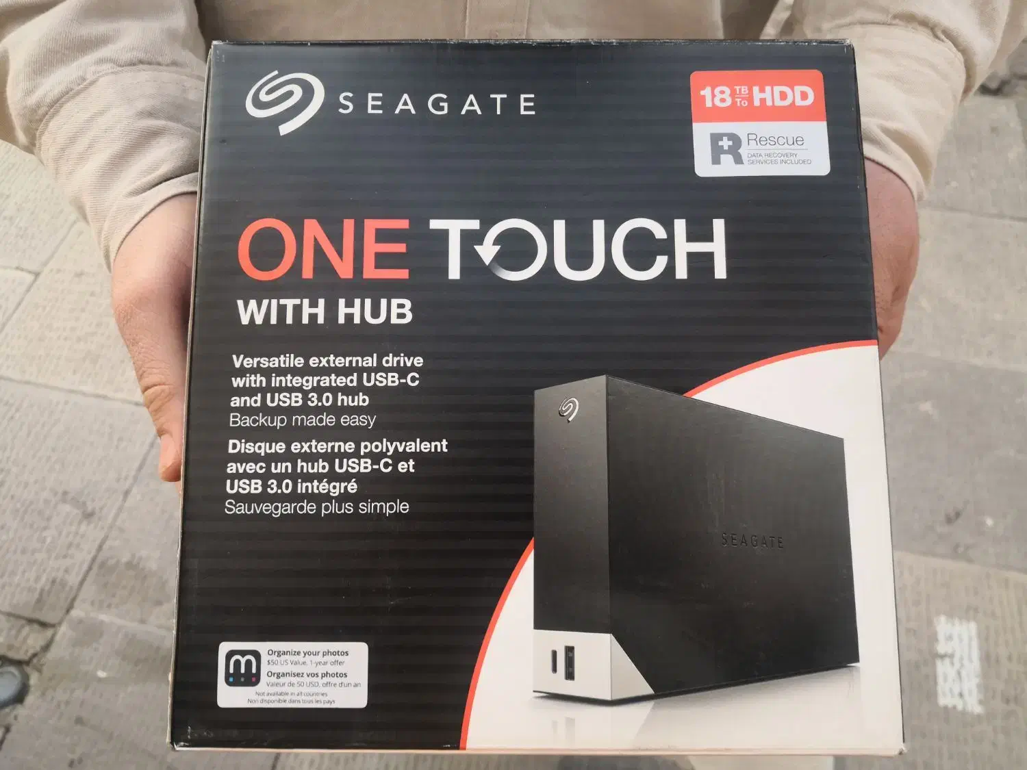 هارد اکسترنال 18 ترابایت|قطعات و لوازم جانبی رایانه|تهران, فلسطین (میدان انقلاب)|دیوار