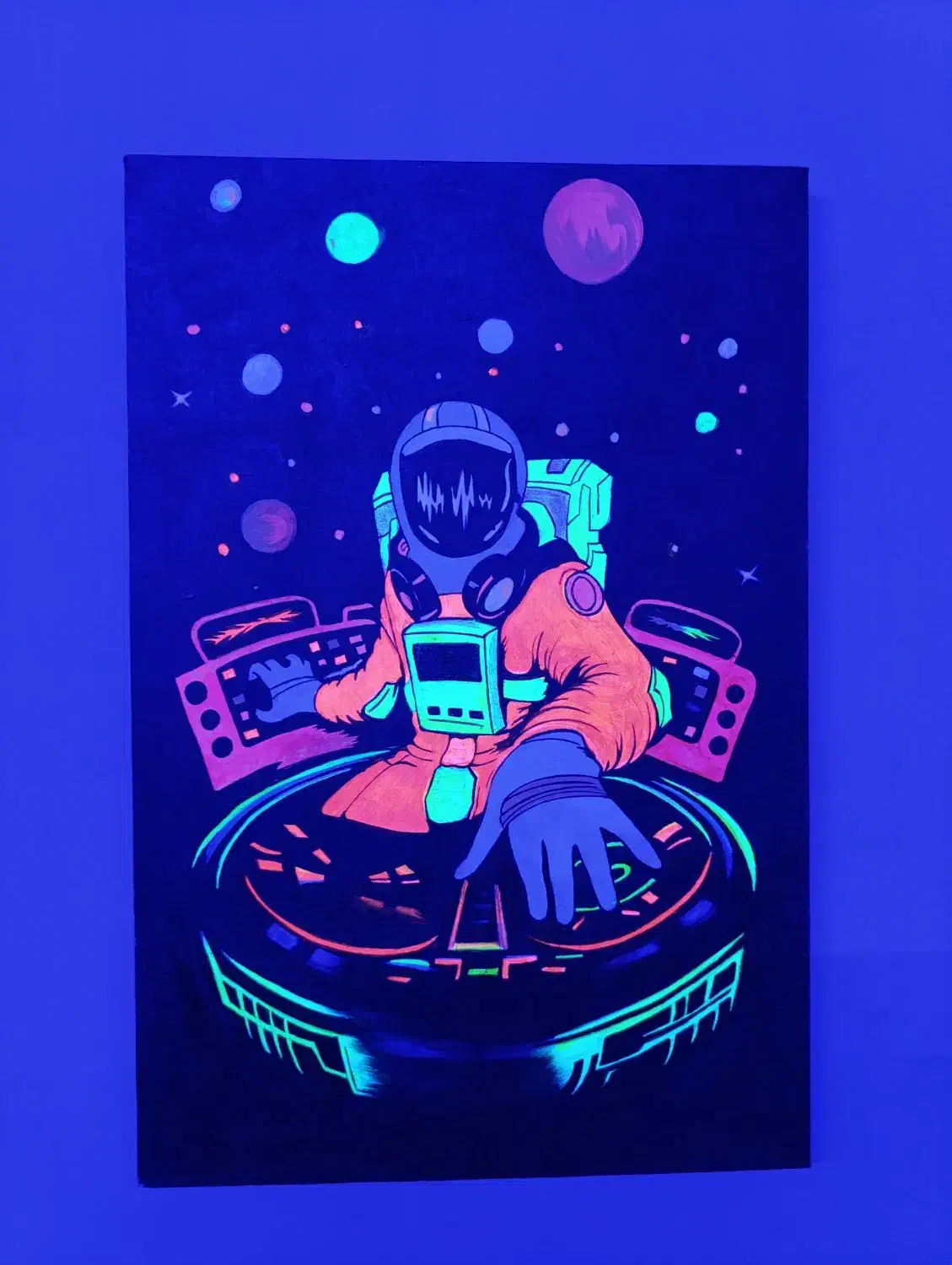 تابلو بلک لایت شبرنگ|تابلو، نقاشی، عکس|فولادشهر, فولادشهر|دیوار