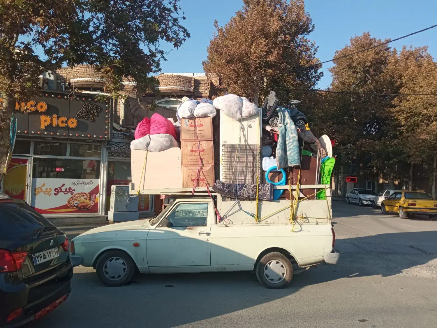 باربری وانت بارپیکان کرایه تلفنی حمل اسباب کشی 24H|خدمات حمل و نقل|ارومیه, |دیوار