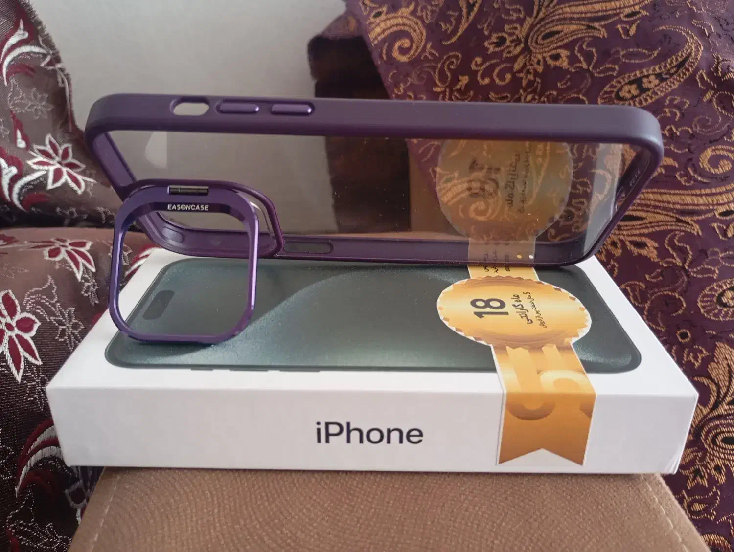 گارد. قاب آیفون 15 و 14 پرومکس نو نو بدون استفاده|لوازم جانبی موبایل و تبلت|نجفآباد, فاز ۲ شهرک آزادگان|دیوار