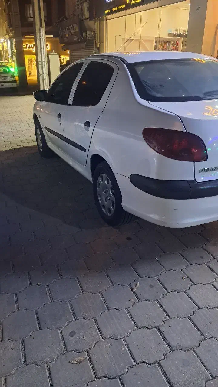 206 sd سفید|خودرو سواری و وانت|گرگان, |دیوار