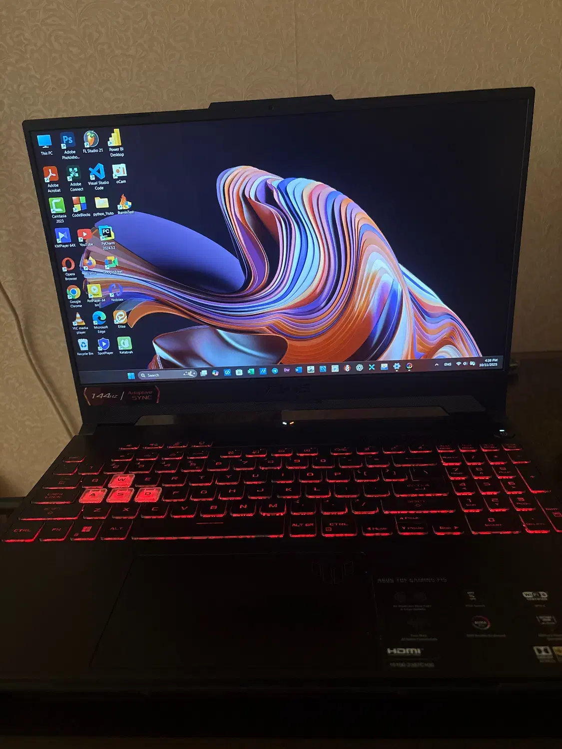 Asus Tuf Gaming 12700h Core i7|رایانه همراه|تهران, دبستان|دیوار