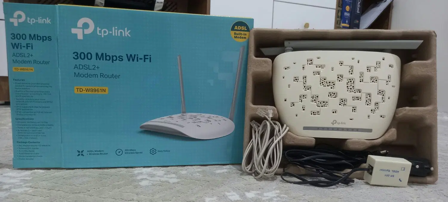 مودم tp-link|مودم و تجهیزات شبکه|ساوه, |دیوار