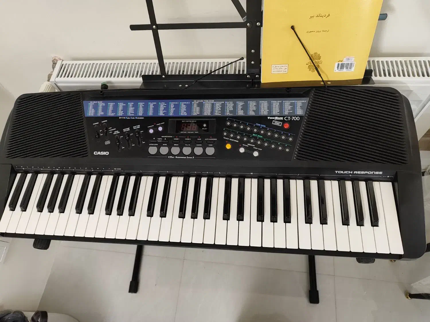 کیبورد Casio Ct700|پیانو، کیبورد، آکاردئون|همدان, |دیوار