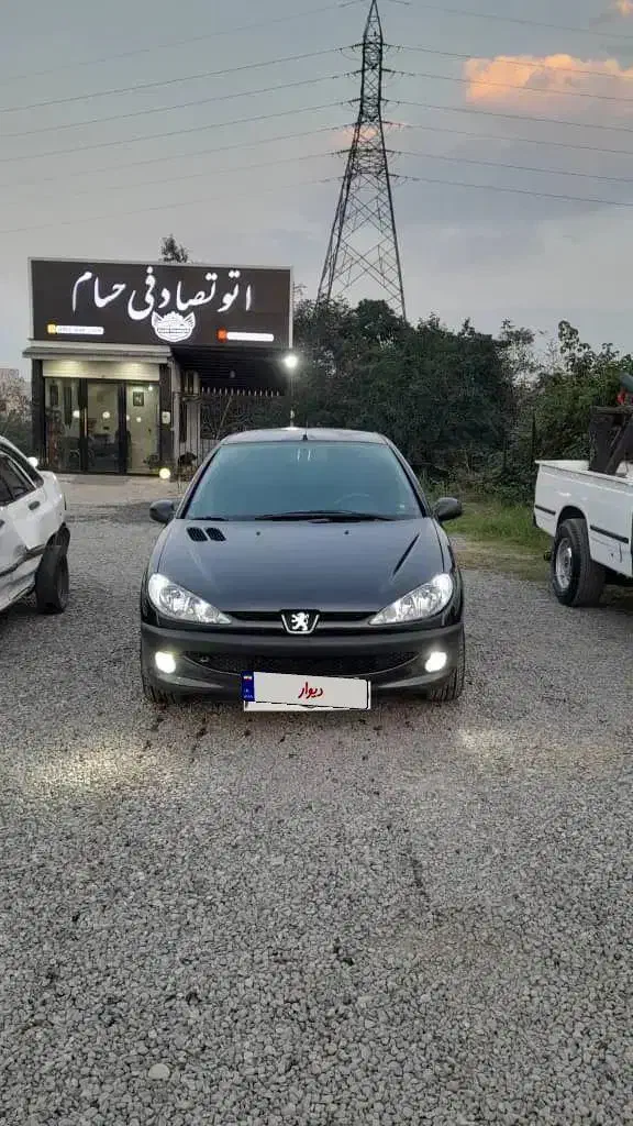 پژو 206 مدل 81 فرانسه|خودرو سواری و وانت|امامزاده عبدالله, |دیوار