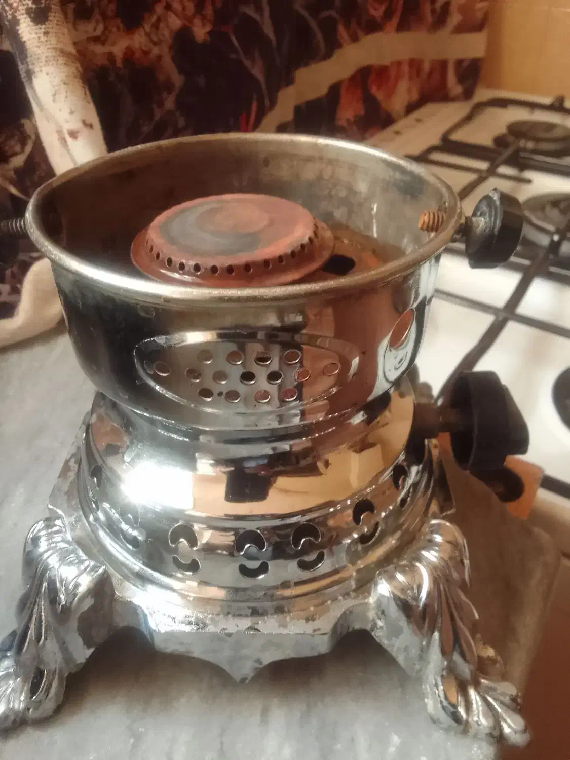 پایه سماور گازی|سماور، چای‌ساز، قهوه‌ساز|شهرضا, |دیوار