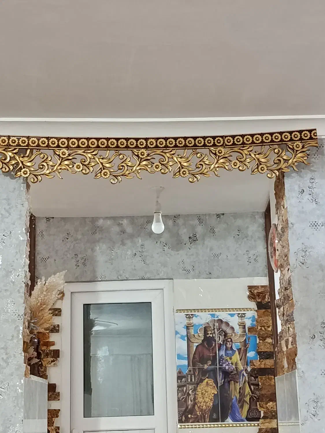 کتیبه|پرده، رانر، رومیزی|نورآباد, |دیوار