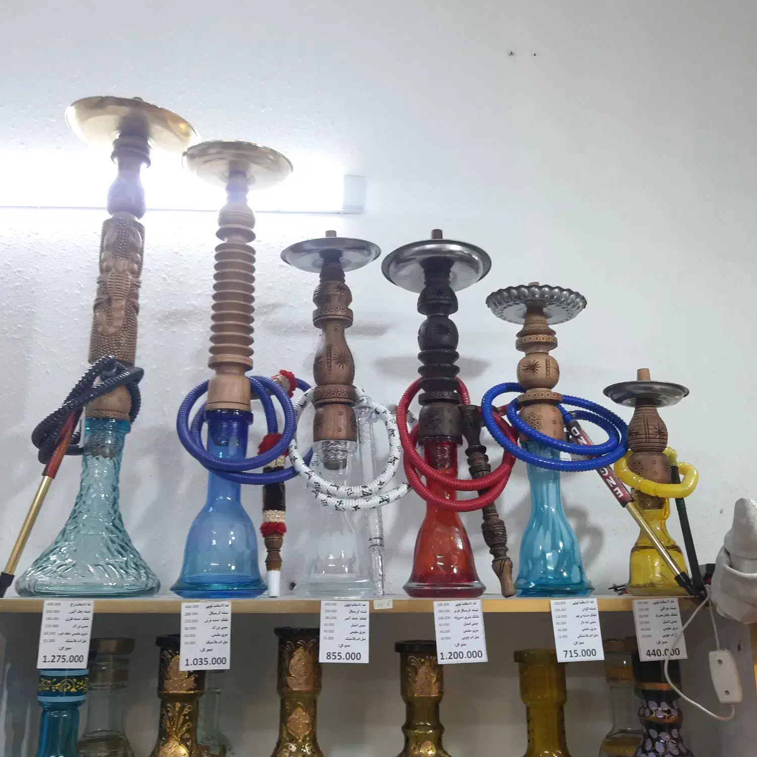 قلیان چوبی قلیان خارجی ست قلیان اقتصادی|صنایع دستی و سایر لوازم تزئینی|قم, آذر (نکویی)|دیوار