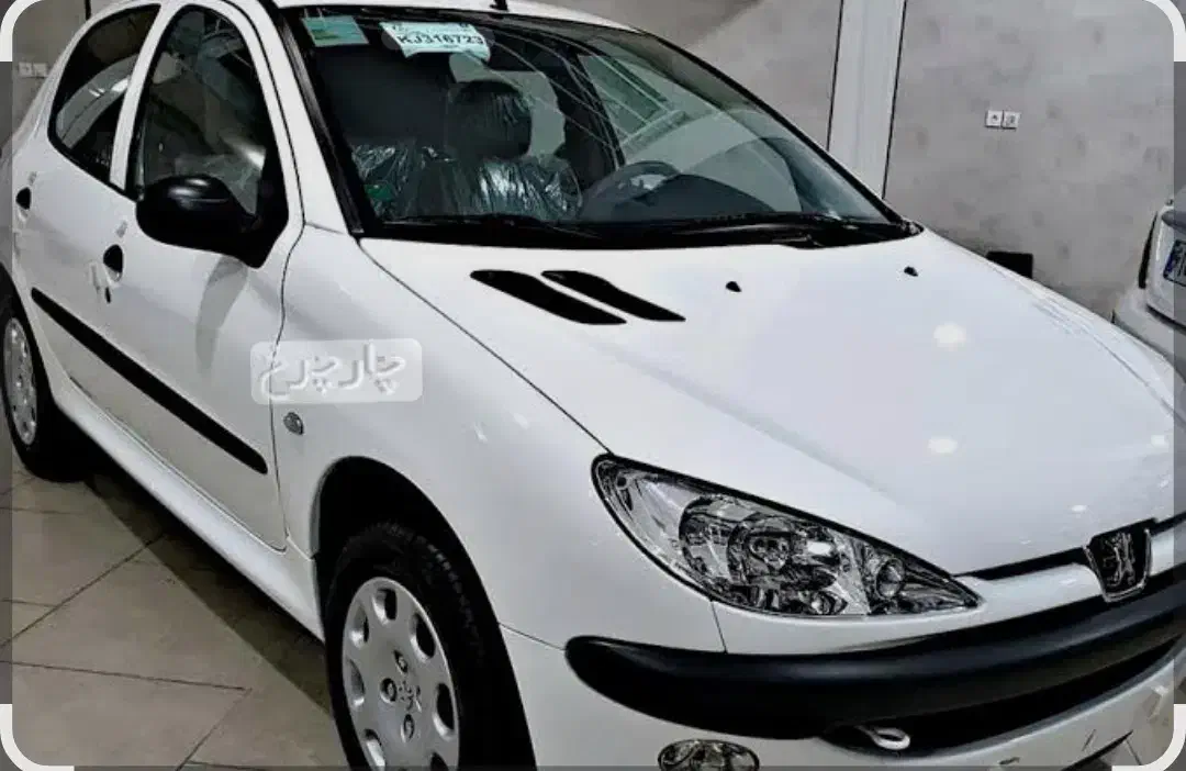 پژو ۲۰۶ تیپ ۲ موتور TU3 خشک خشک|خودرو سواری و وانت|کرمانشاه, |دیوار