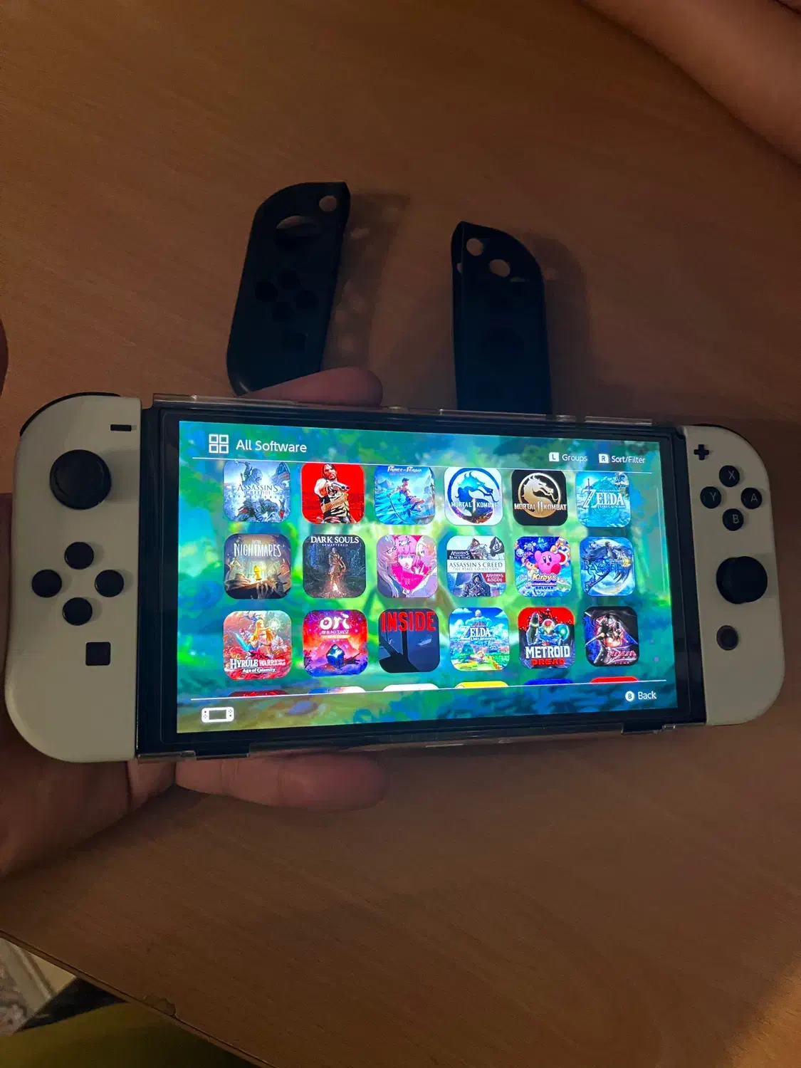 nintendo switch oled|کنسول، بازی ویدئویی و آنلاین|کرمانشاه, |دیوار