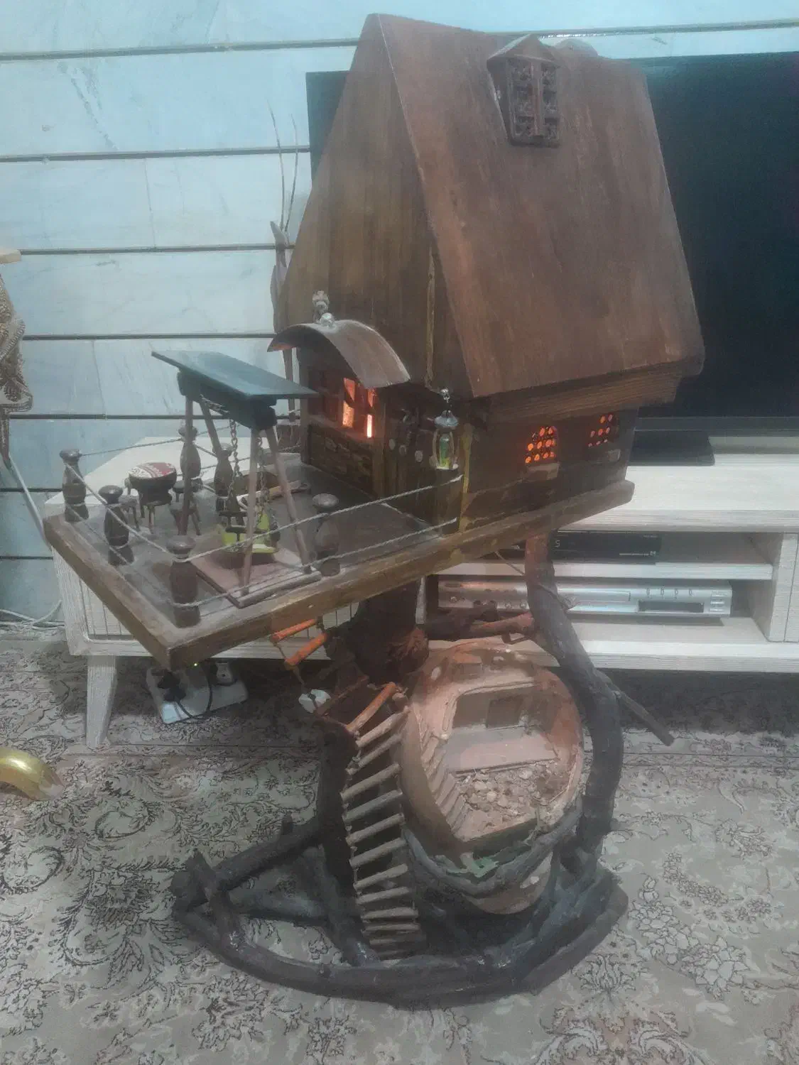 آباژور تمام چوب|چراغ خواب و آباژور|اصفهان, محله اسلامی|دیوار